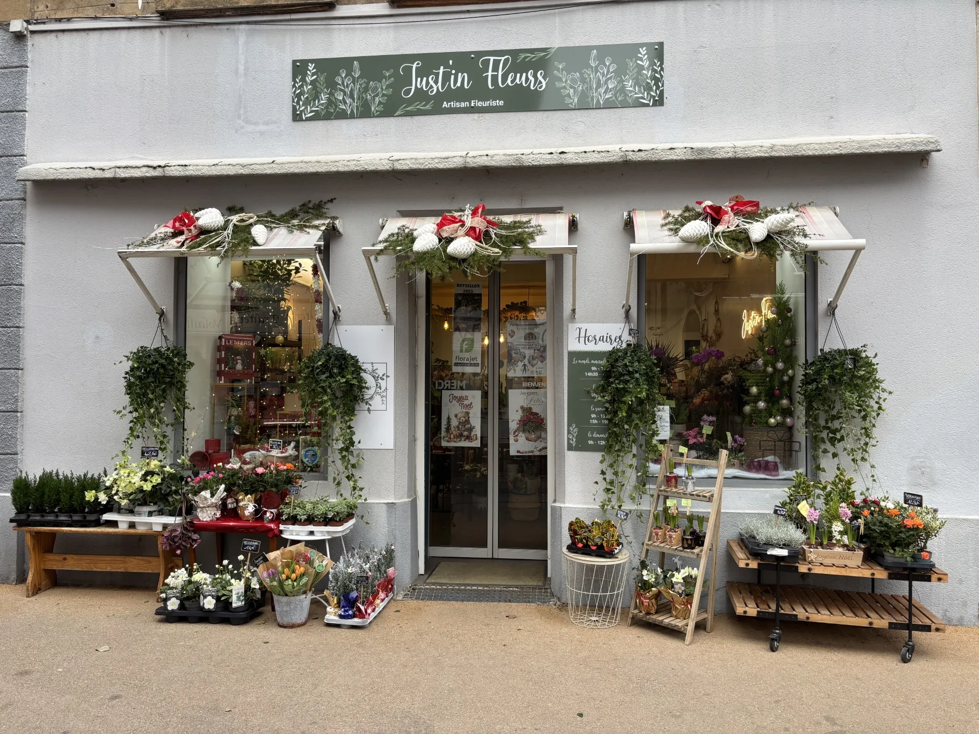 Façade de la Fleuristerie